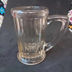 1940s Child's Drinking Mug - Victory Glass - Vintage - Candy Container no cracks